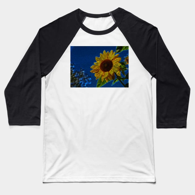 Sunflower20160201 Baseball T-Shirt by JAMFoto